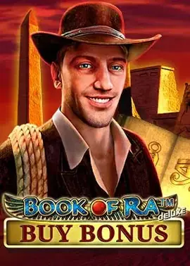 Deluxe Ra slot with direct bonus buy feature.