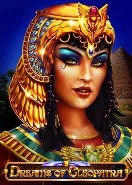 Cleopatra slot with dream spins and stacked wilds.